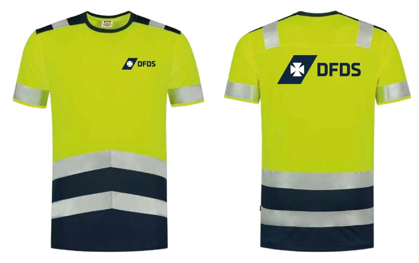 DFDS - T-shirt High Vis Bicolor 