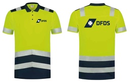 [203007] DFDS - Poloshirt High Vis Bicolor 